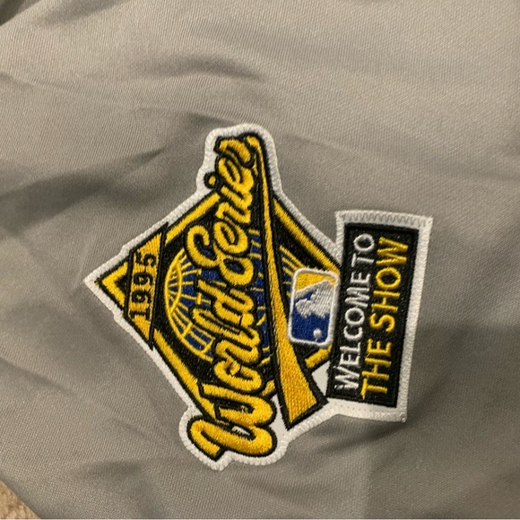 Chipper Jones Atlanta Braves 1995 World Series Jersey Mens XL NWT Road Gray - Picture 7 of 13